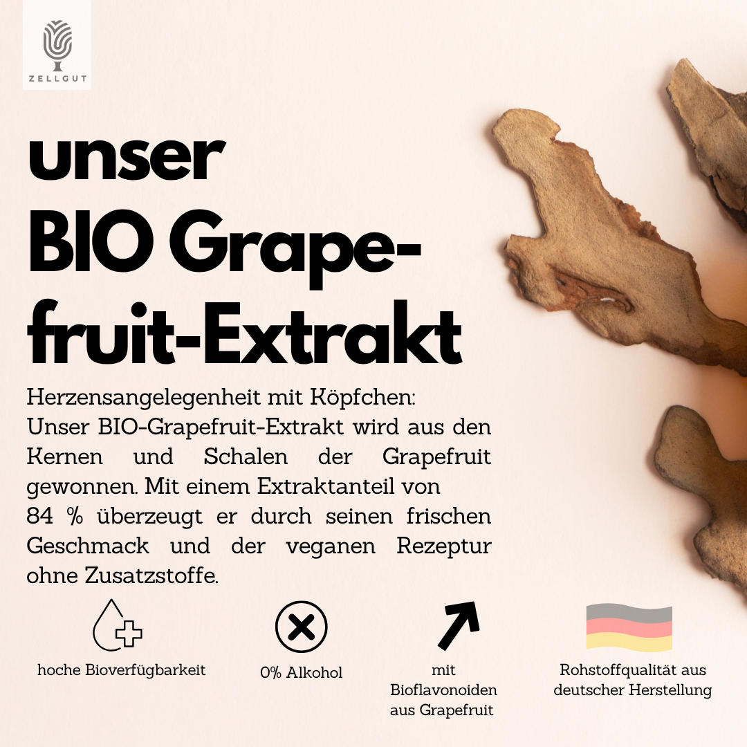 
                  
                    GRAPEFRUIT-EXTRAKT BIO
                  
                