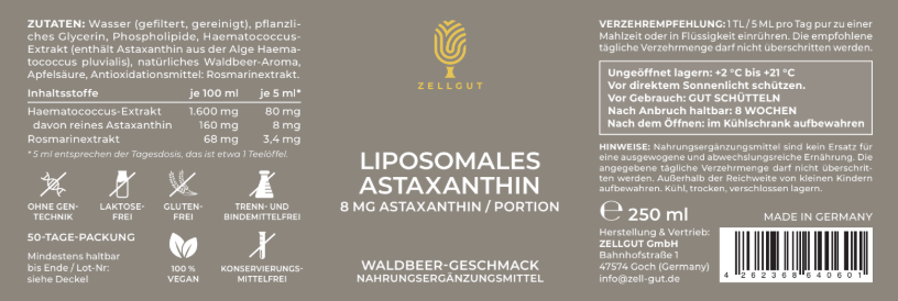 
                  
                    LIPOSOMALES ASTAXANTHIN
                  
                