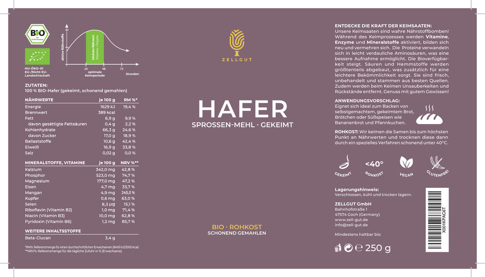 
                  
                    HAFER SPROSSEN-MEHL
                  
                