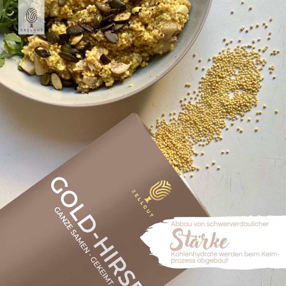 GOLD-HIRSE – ZELLGUT