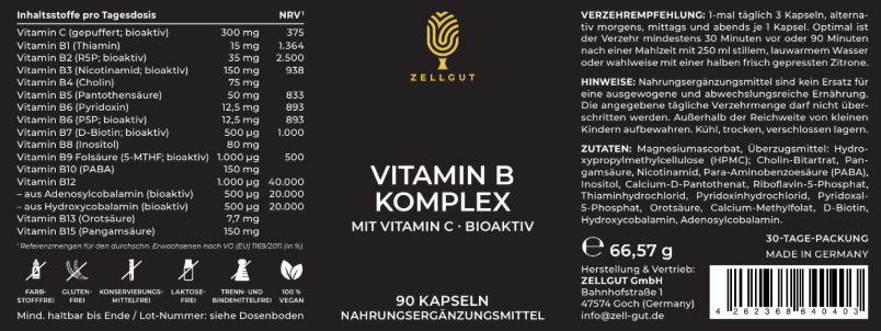 
                  
                    VITAMIN B-KOMPLEX
                  
                