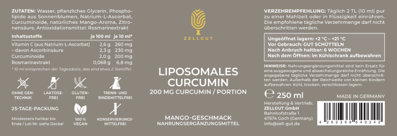 
                  
                    LIPOSOMALES CURCUMIN
                  
                