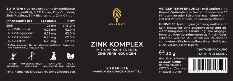 
                  
                    ZINK KOMPLEX
                  
                