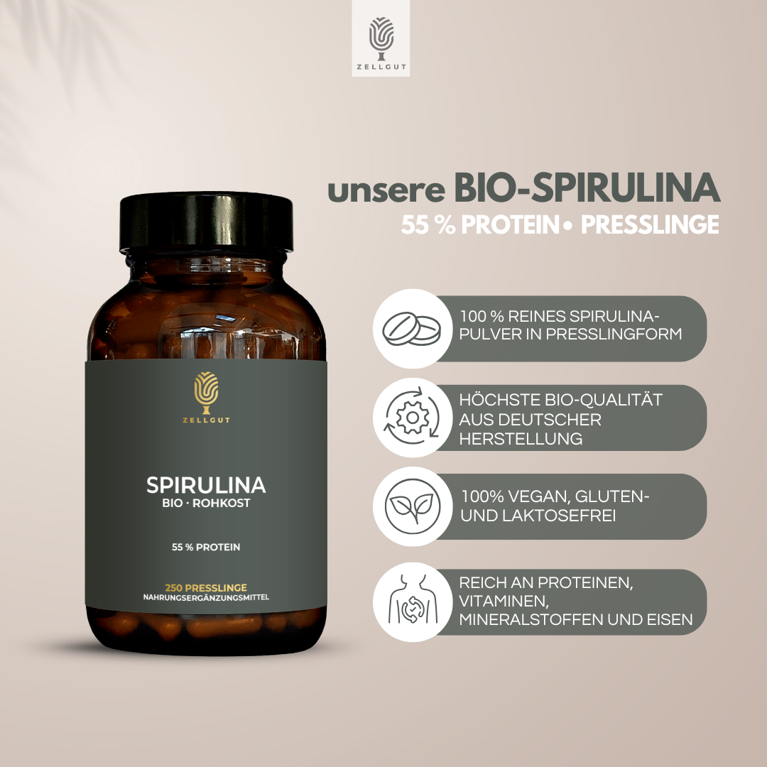 
                  
                    SPIRULINA PRESSLINGE, BIO
                  
                