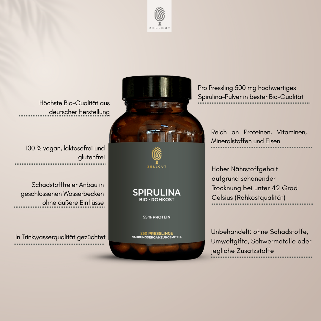 
                  
                    SPIRULINA PRESSLINGE, BIO
                  
                
