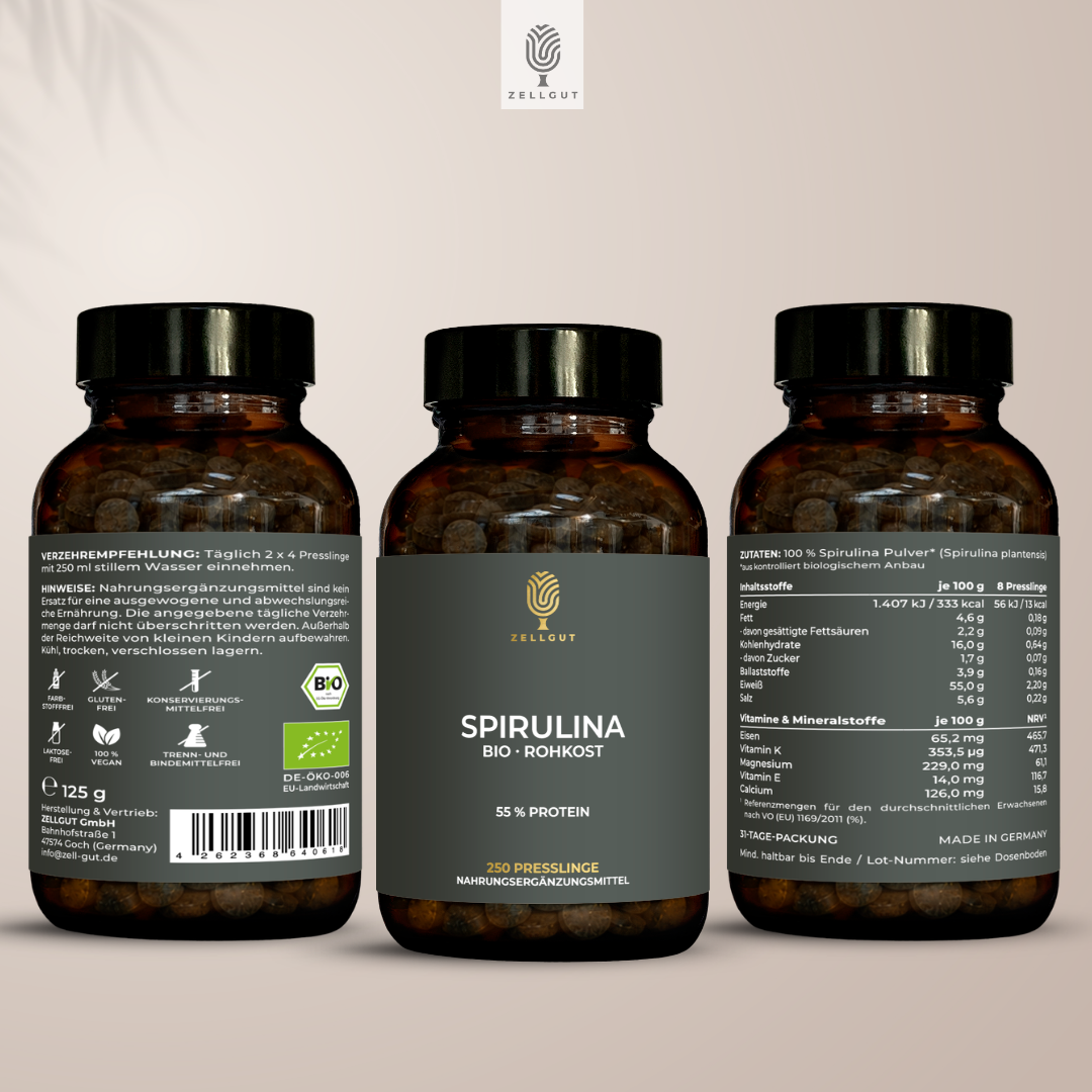 
                  
                    SPIRULINA PRESSLINGE, BIO
                  
                